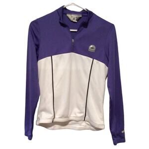 SUGOI Technifine+ Women’s Purple & White Athletic Pullover Jacket – Size Small